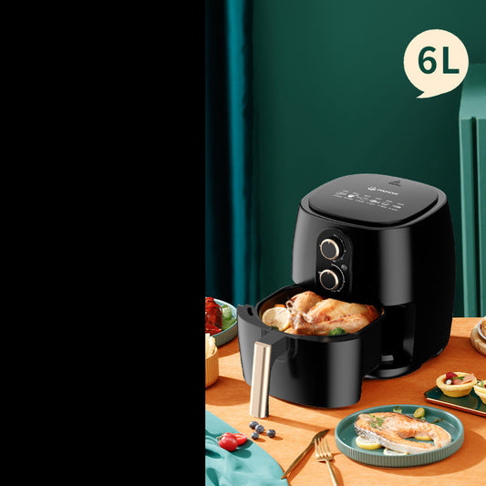 Large-Capacity Intelligent Air Fryer — Oil-Free Cooking, 4.5L & 6L
