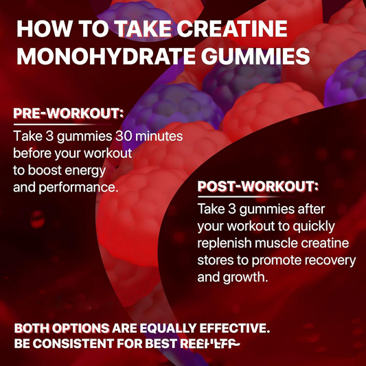 Muscle Boost Creatine Gummies — Daily Performance Support, 120 Count