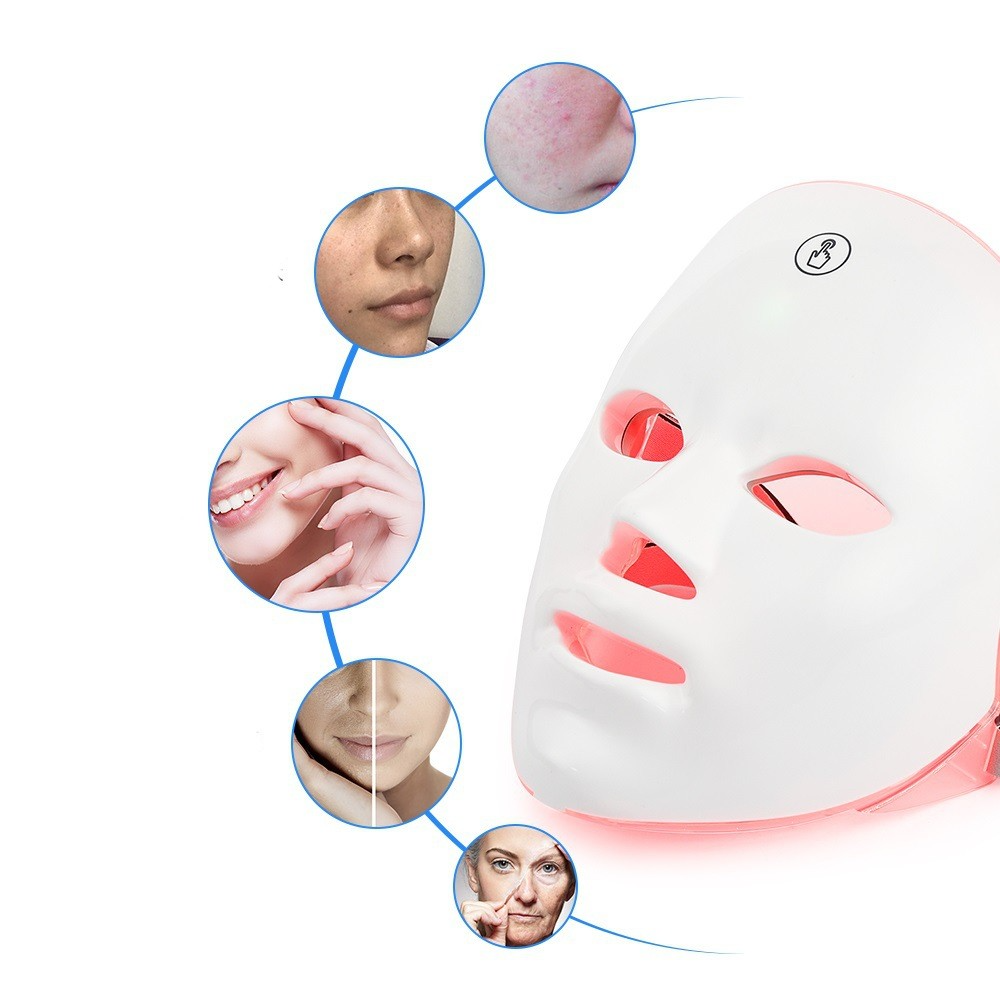 LED Skin Rejuvenation Facial Device — Colour Light Therapy at Home